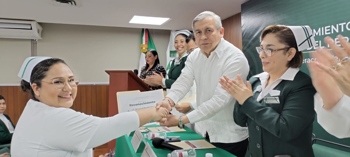 Reconoce IMSS Veracruz Norte calidad en atención del personal de Enfermería