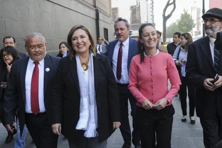 Sheinbaum, con más tiempo en medios que Xóchitl: INE