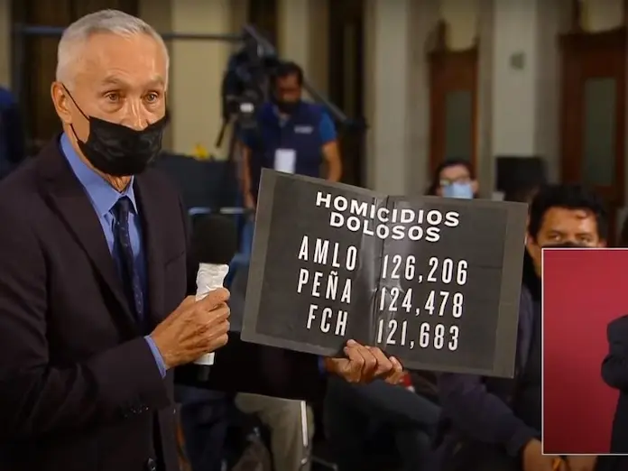 Jorge Ramos encara a AMLO en ‘La Mañanera’ por cifra de homicidios