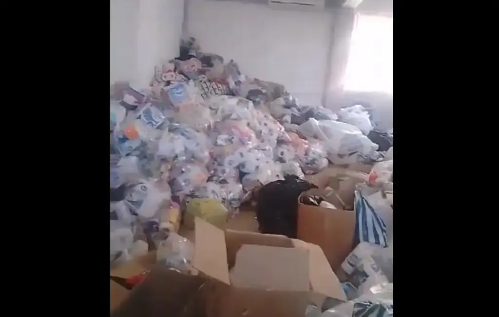 Indigna hallazgo de bodega con donaciones para damnificados de Otis
