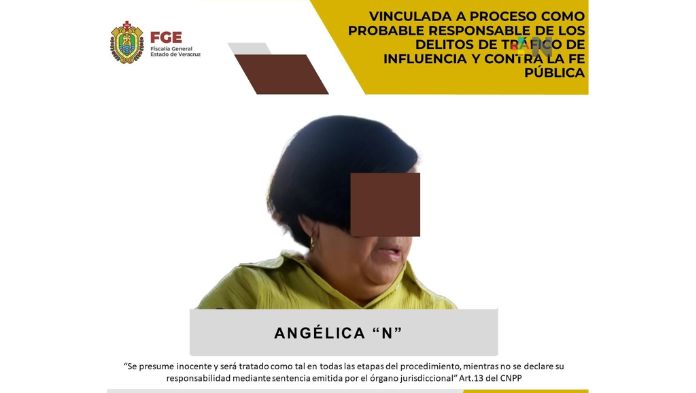 FGE obtiene vinculación a proceso en contra de exjueza Angélica N
