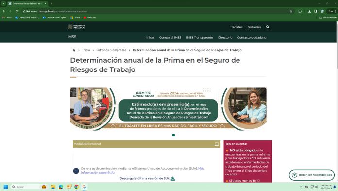 Recuerda IMSS Veracruz Norte a patrones que deben presentar su Determinación de la Prima de Riesgo de Trabajo