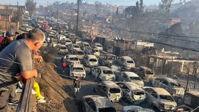 Cifra de muertos por incendios forestales en chile sube a 131