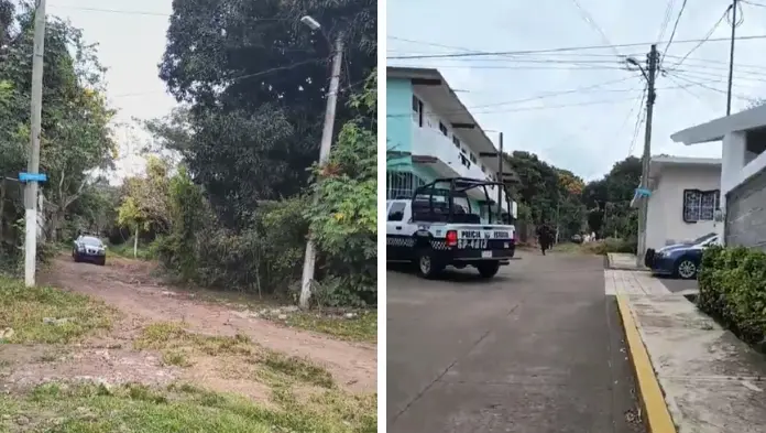 Detonaciones de arma de fuego en San Andrés Tuxtla