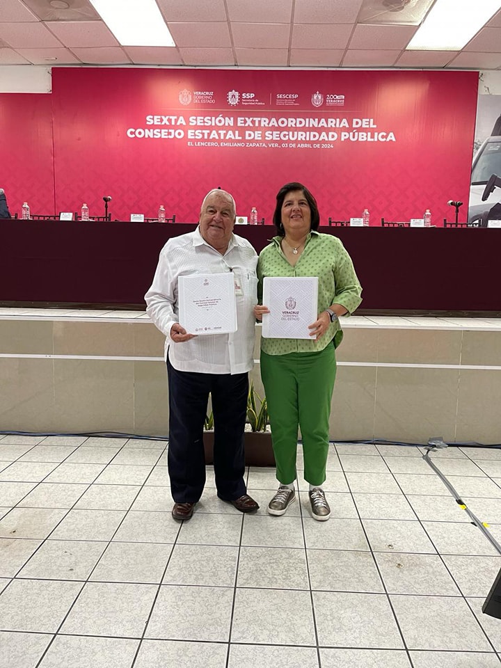 Participa alcaldesa de San Andrés Tuxtla en la Sexta Sesión Ordinaria del Consejo Municipal de Seguridad Pública y Comité de Participación Ciudadana