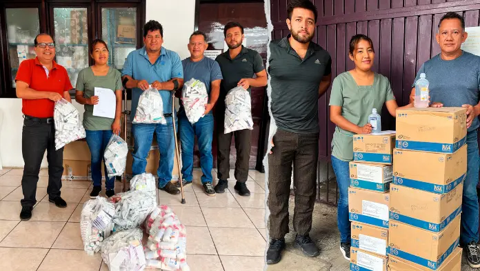 Entrega Gobierno de Catemaco medicamentos donados y cajas de sueros al CERESO «Zamora» de San Andrés Tuxtla