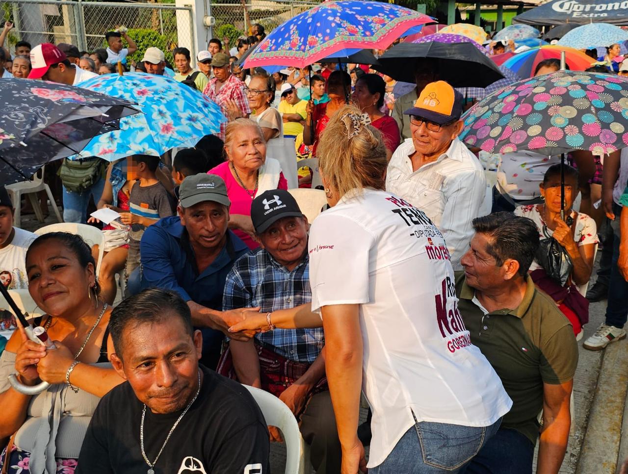 El pueblo está contento con Morena: Paola Tenorio