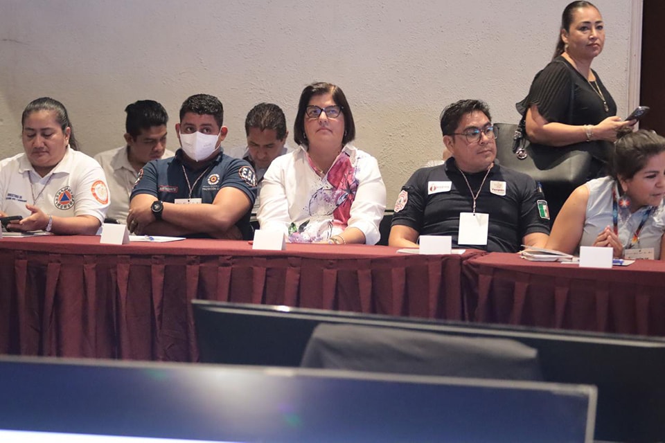 Participa la Alcaldesa Dra remedios, en la Reunión de Coordinación ante la temporada de tormentas y ciclones