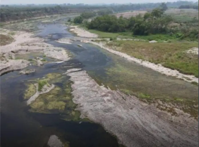 Emergencia ambiental en Tuxpan por fenómeno de cuña marina