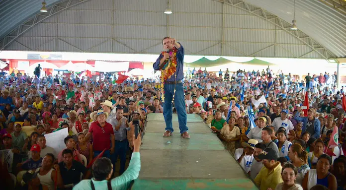 «La Huasteca le vuelve a gritar a todo Veracruz que vamos a ganar esta elección»: Pepe Yunes