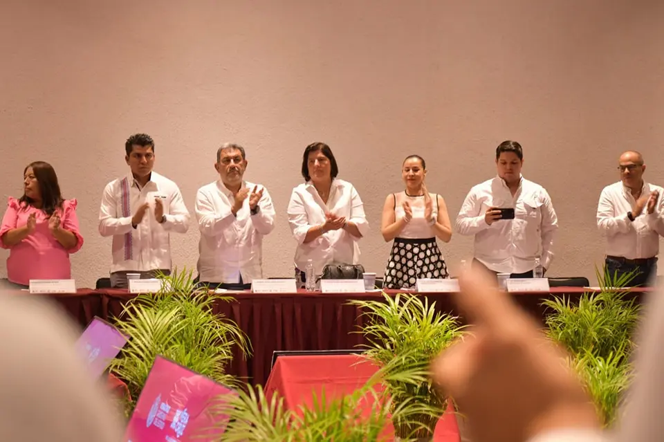 Alcaldesa de San Andrés Tuxtla, vocal en de la Primera Sesión Ordinaria 2024 del Consejo de Economía del Estado de Veracruz