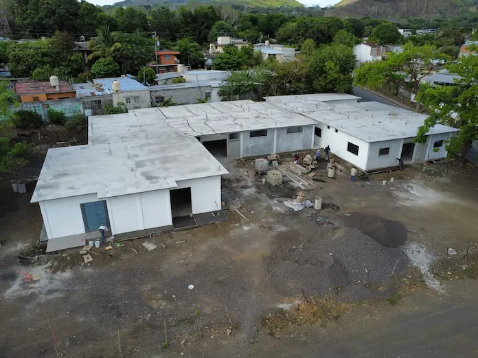 Avanza construcción del nuevo DIF Municipal de Catemaco
