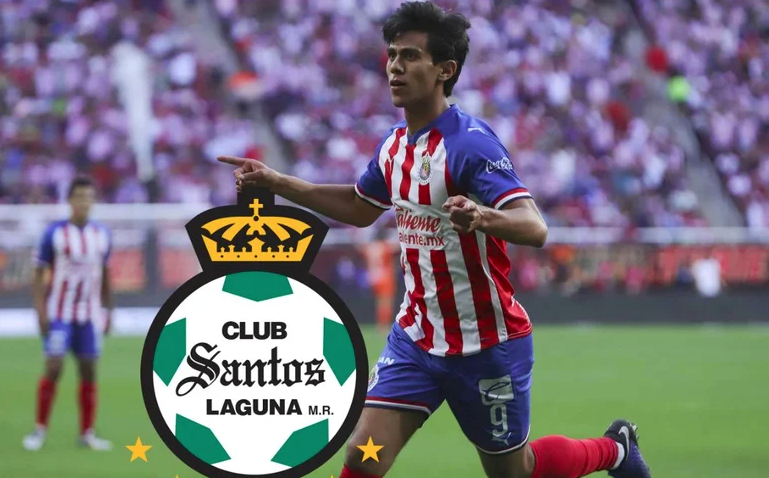 José Juan Macías es nuevo futbolista de Santos Laguna