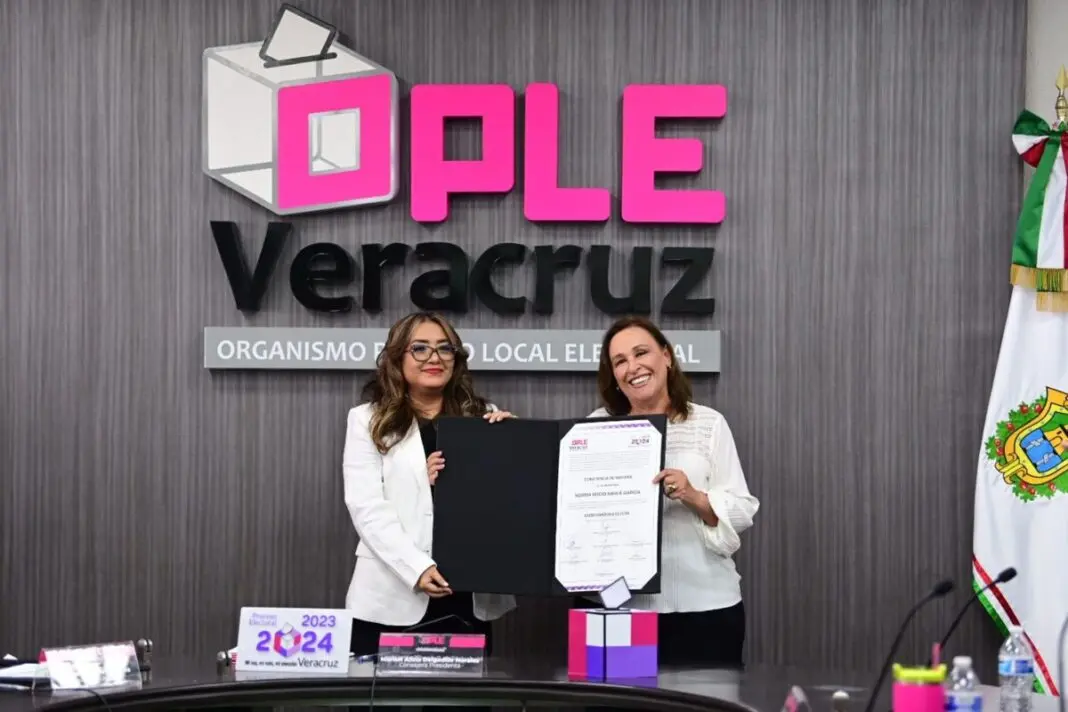 Rocío Nahle es la nueva gobernadora electa de Veracruz; recibió constancia