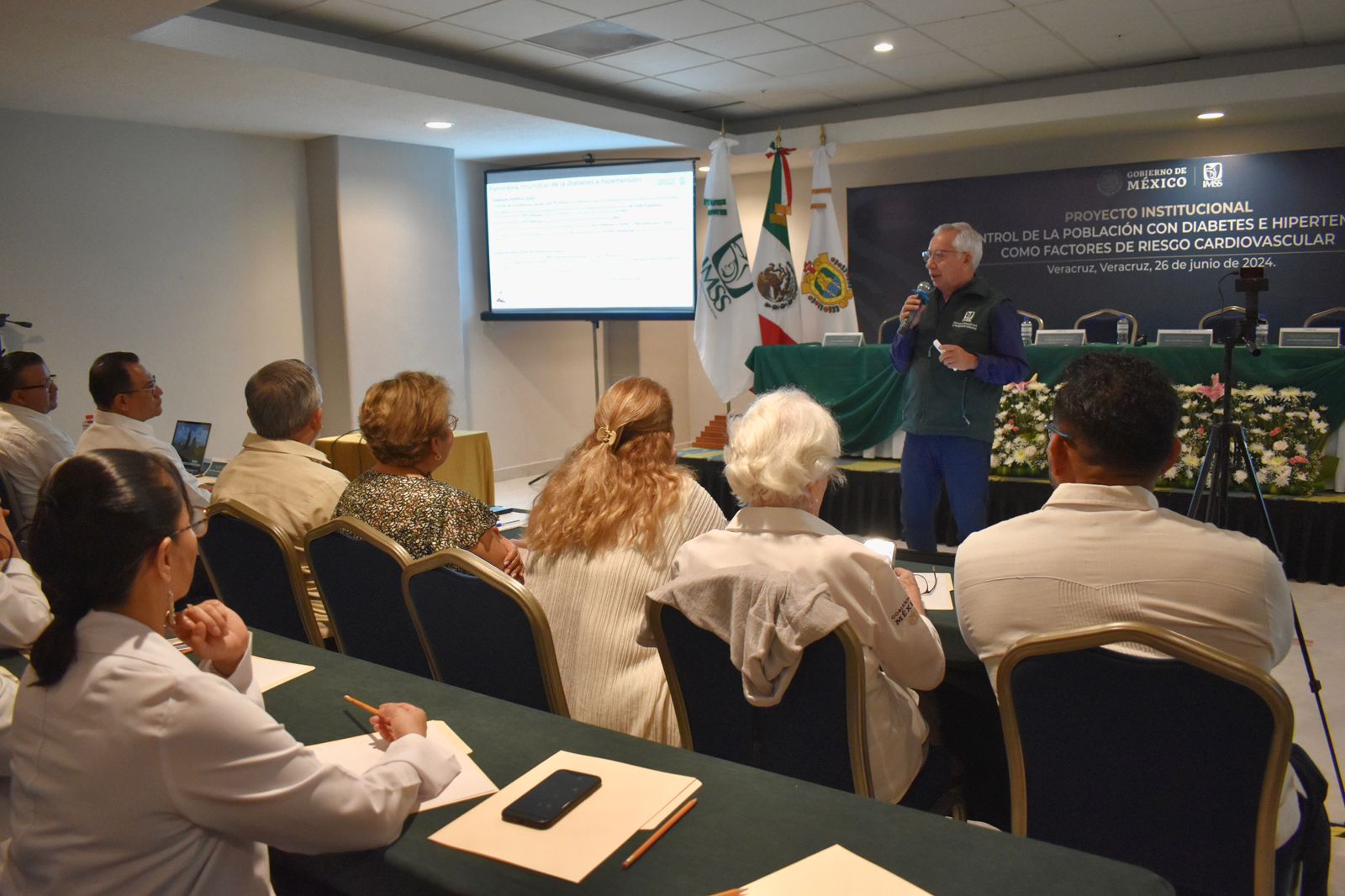 Presenta IMSS Veracruz Norte Proyecto Institucional de Atención a Diabetes e Hipertensión