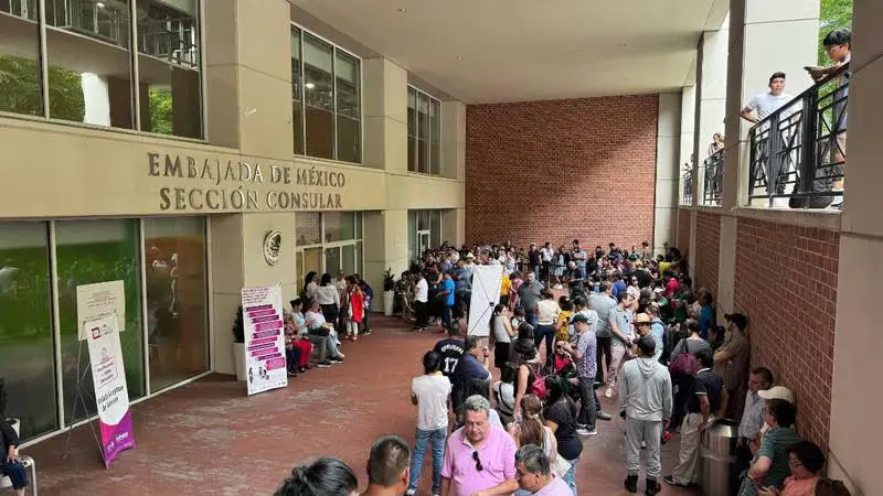 Mexicanos votaron en el extranjero