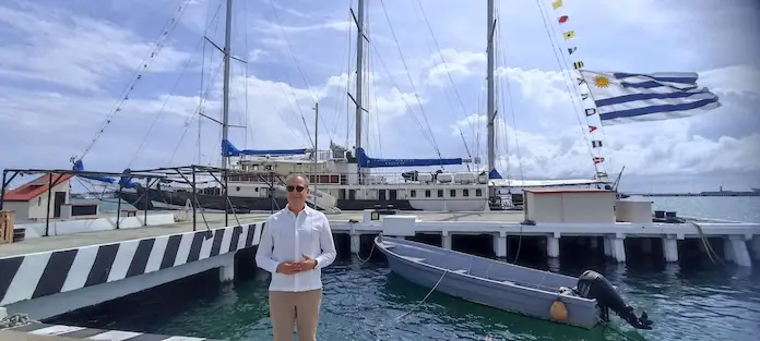 Atracó en el puerto de Veracruz el buque escuela “Capitán Miranda, de la Armada de Uruguay