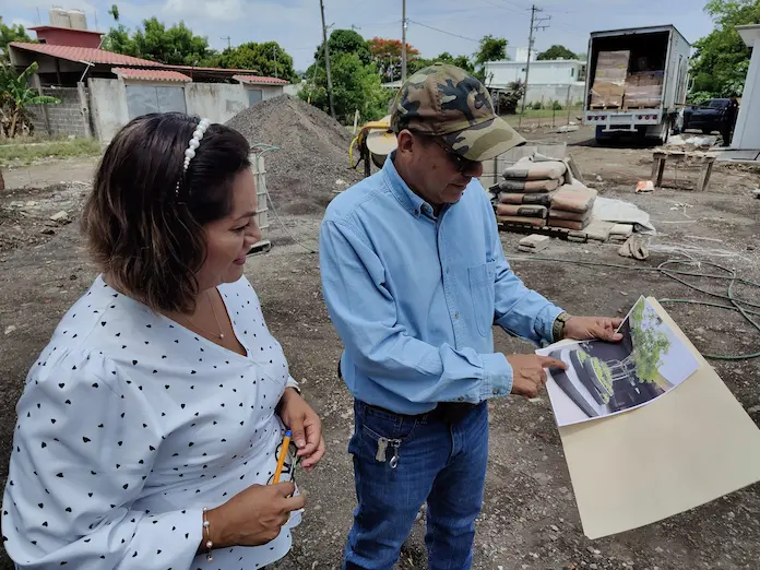 Avanza la construcción de las nuevas instalaciones del DIF Municipal de Catemaco