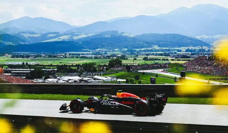 Checo Pérez, séptimo lugar en Austria