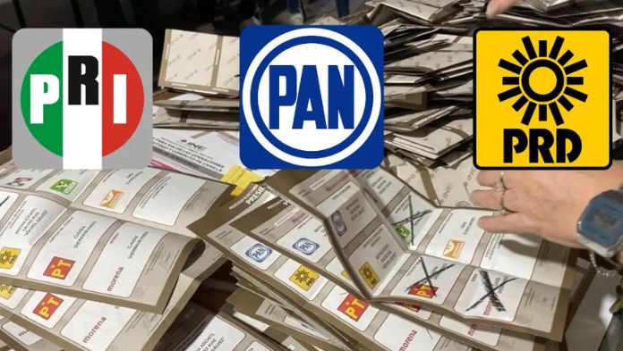PRI-PAN-PRD pide recuento de más de 10 mil casillas en Veracruz