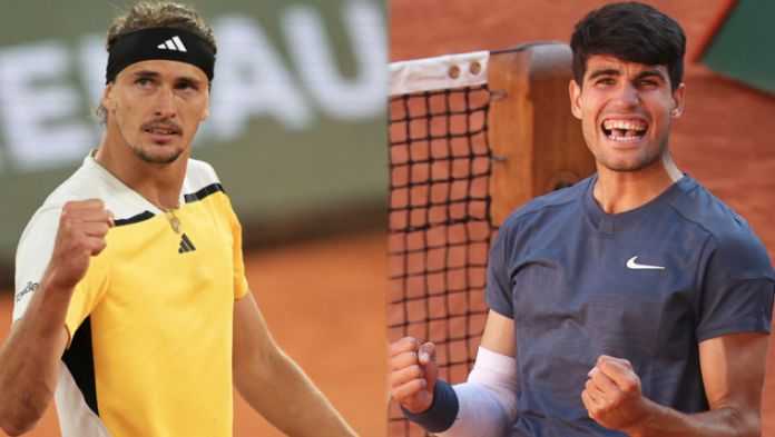 La final de Roland Garros quedó definida: Fecha y Horario del Zverev vs Alcaraz