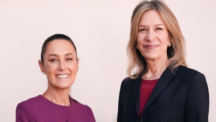 Claudia Sheinbaum reunión con funcionarios de Estados Unidos