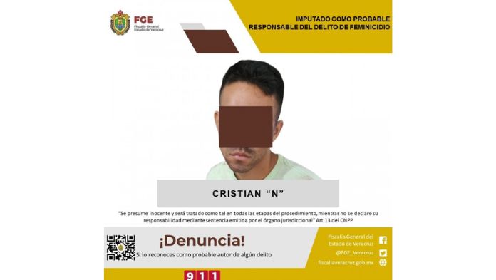 Imputan a Marino por feminicidio en el puerto de Veracruz