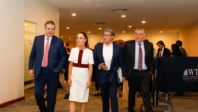 Adán Augusto y Ricardo Monreal coordinarán las bancadas de Morena en Senado y Diputados