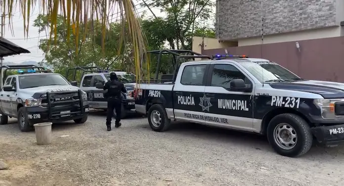 Fuerte movilización policíaca tras ataque armado en Poza Rica