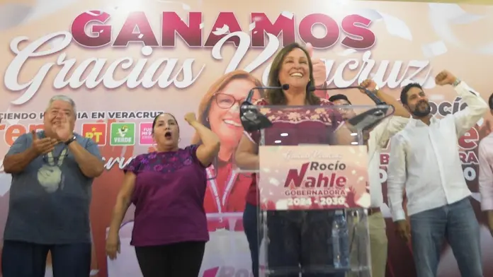 PREP revela triunfo de Rocío Nahle a la gubernatura de Veracruz