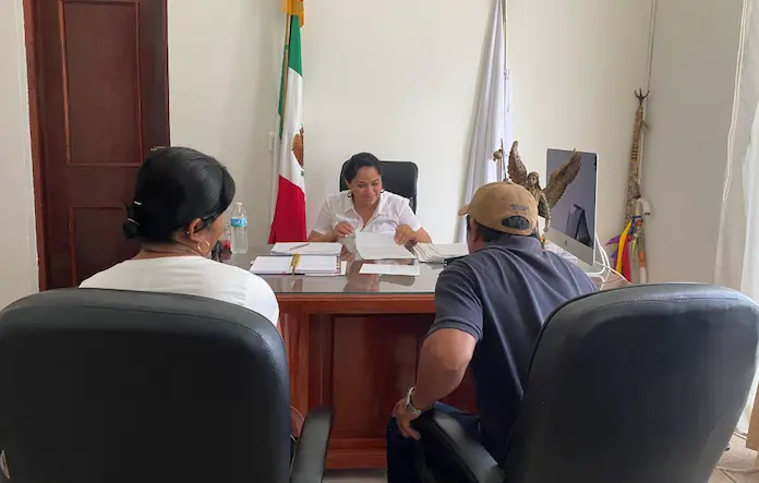 Atención ciudadana en Santiago Tuxtla