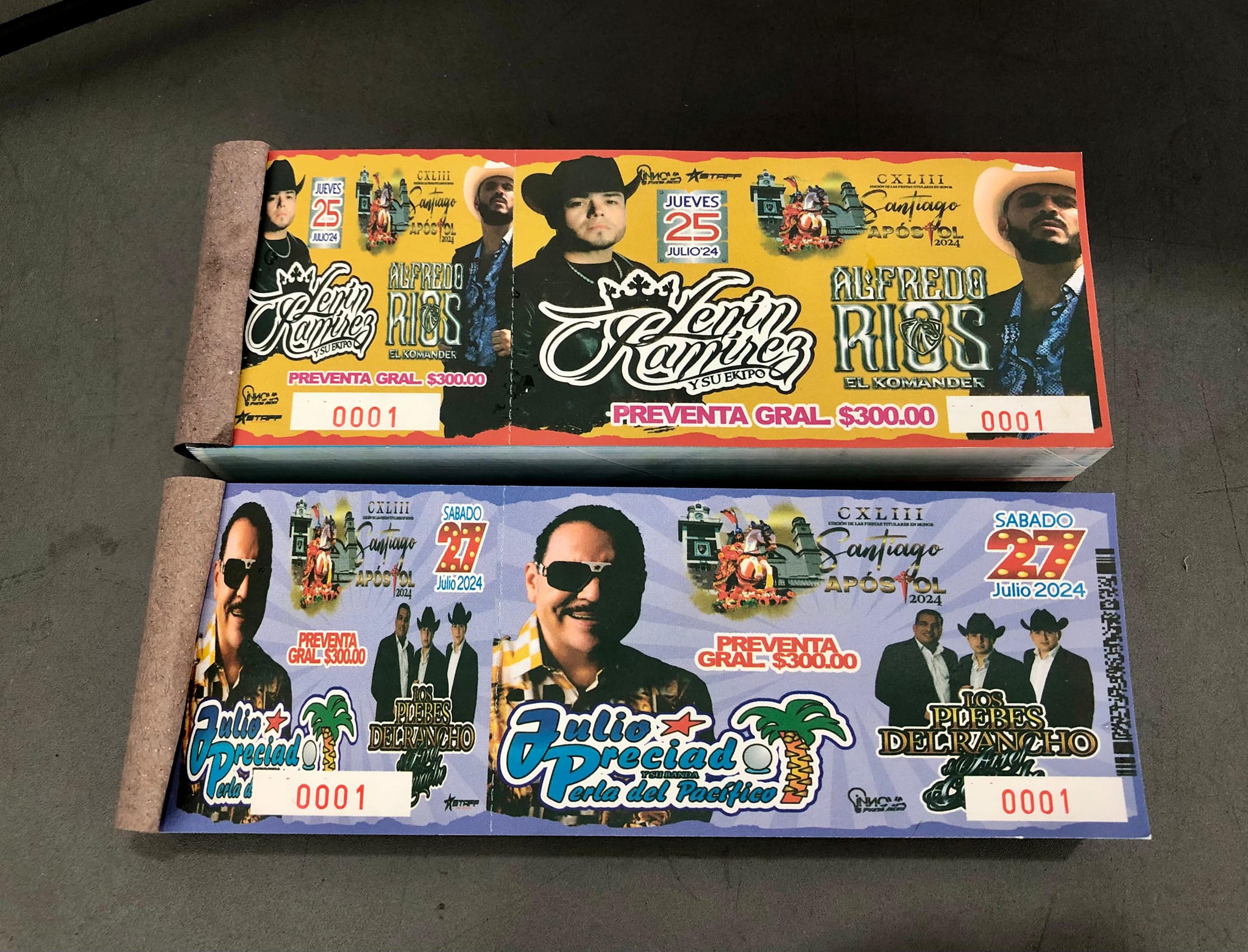 Ya se encuentran a la venta boletos de los conciertos en Santiago Tuxtla