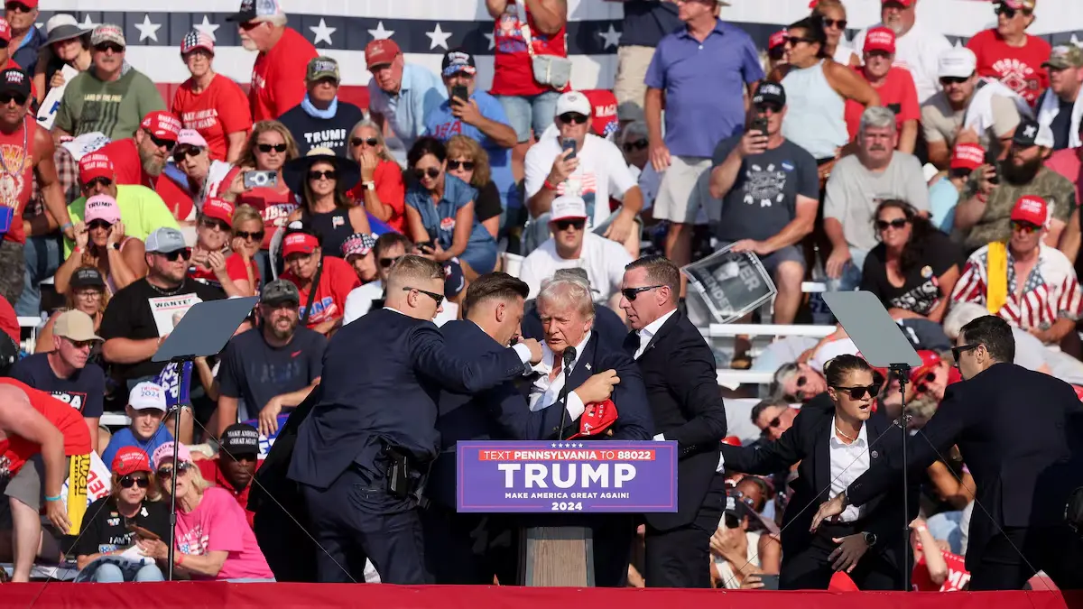 Trump sufre atentado durante un mitin en Pennsylvania