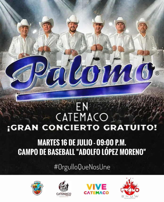  ¡Palomo en Catemaco!