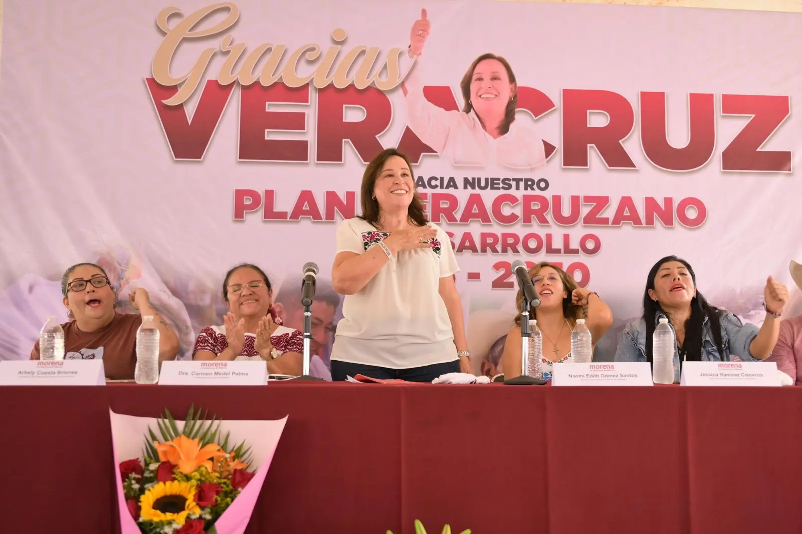 Si se requiere, Rocío Nahle pasaría sede de la SSP al sur