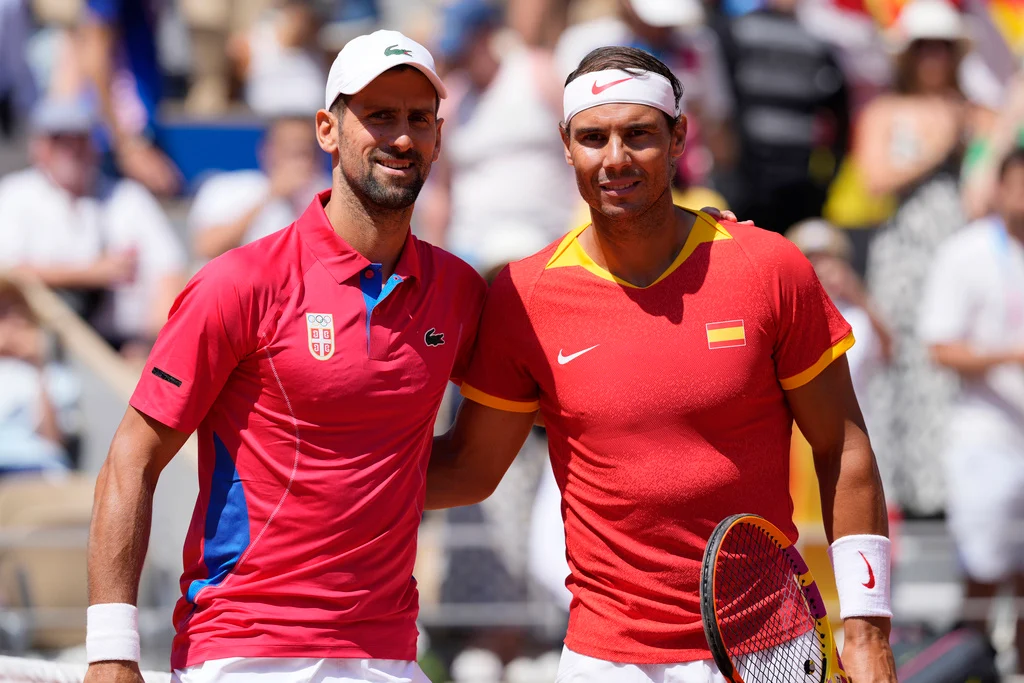 Novak Djokovic elimina a Rafael Nadal en el Singles de Tenis en París 2024