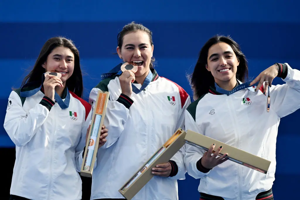 Equipo femenil de tiro con arco da la primera medalla a México en París 2024