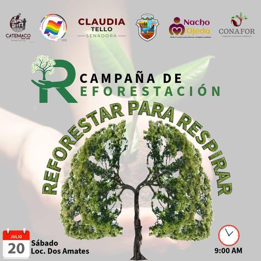 ¡Reforestando para respirar!