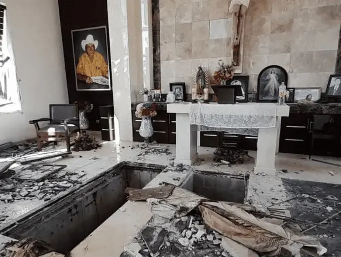 Profanan tumba de familiares del narcotraficante Dámaso López Núñez, alias ‘El Licenciado’