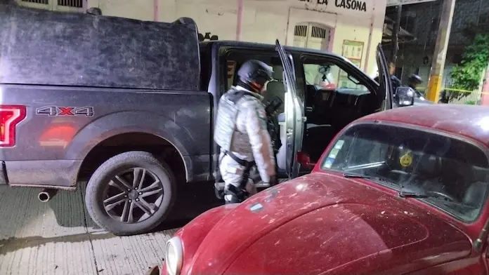 €nfrentamientø @rmadø en los límites Veracruz y Oaxaca