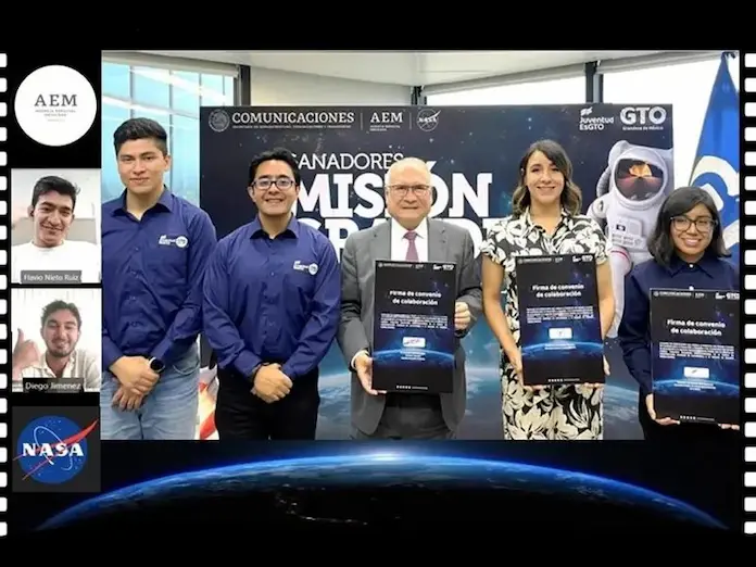 ¡Cinco jóvenes mexicanos se van a la NASA en agosto!