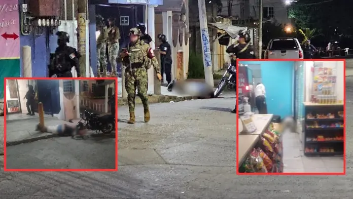 Ejecutan a tres masculinos en un Modelorama, en Tuxpan