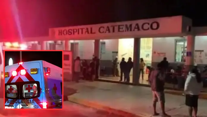 Joven fue agredido con arma punzo cortante en Catemaco