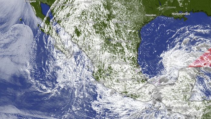 Huracán “Beryl” afectaría los límites de los estados de Veracruz y Tamaulipas