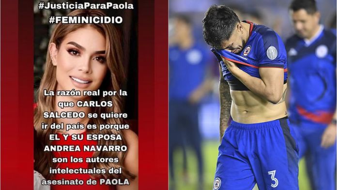 Madre de Carlos salcedo acusa a jugador de Cruz azul por ser el autor del asesinato de su hija Paola