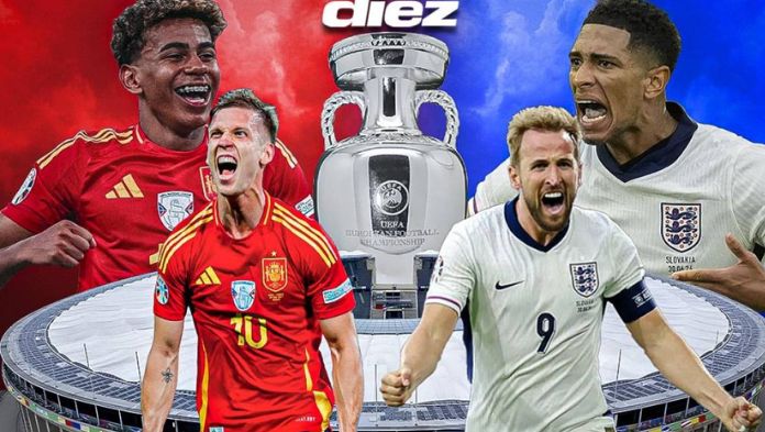 España vs Inglaterra los finalistas de la Eurocopa 2024