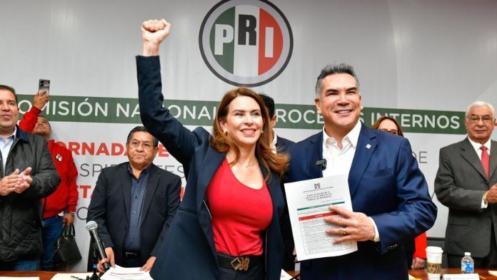 Alito Moreno se registra para reelegirse como dirigente nacional del PRI