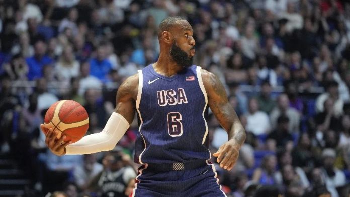 LeBron James será abanderado de Estados Unidos en la ceremonia de apertura de París 2024