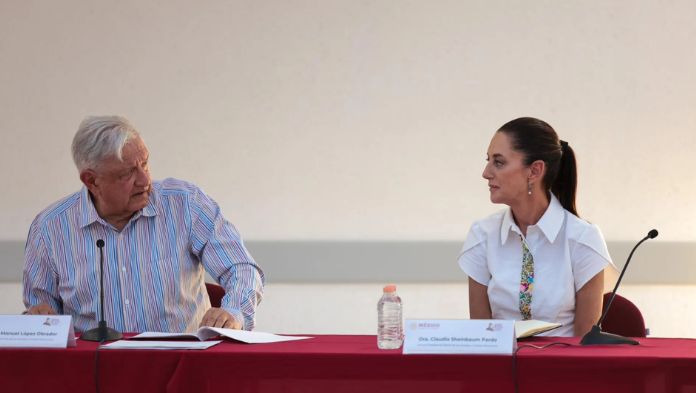 Sheinbaum y AMLO regresarán a Veracruz juntos