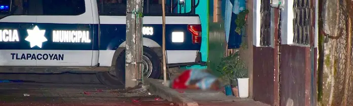 Una persona sin vi-da y un lesionado tras ataque armado, en Tlapacoyan